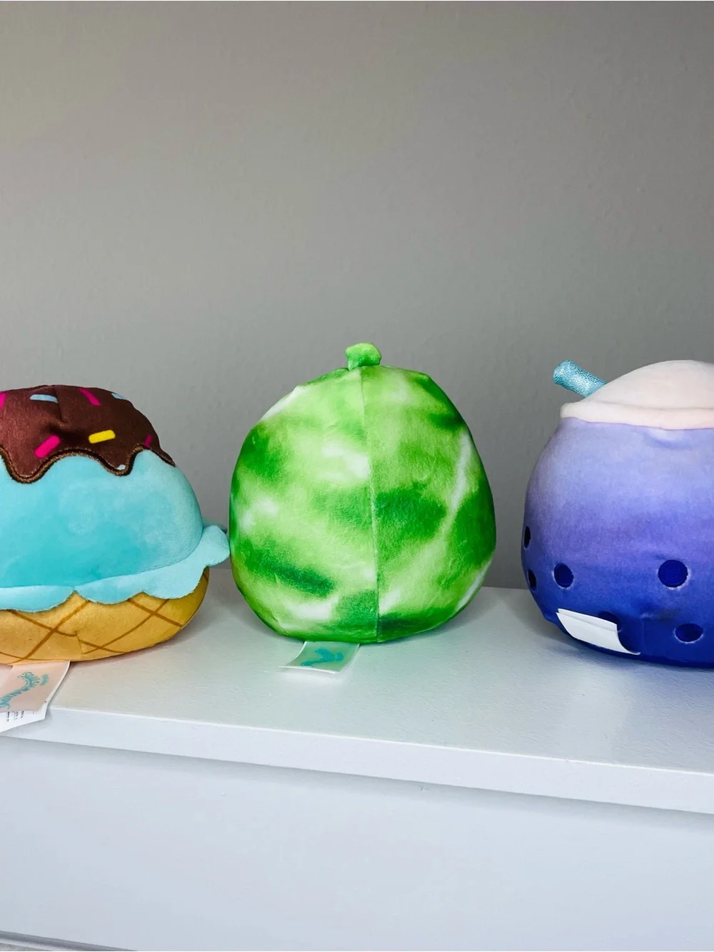 Squishmallows Pink & Green Citrus Plush Pillow